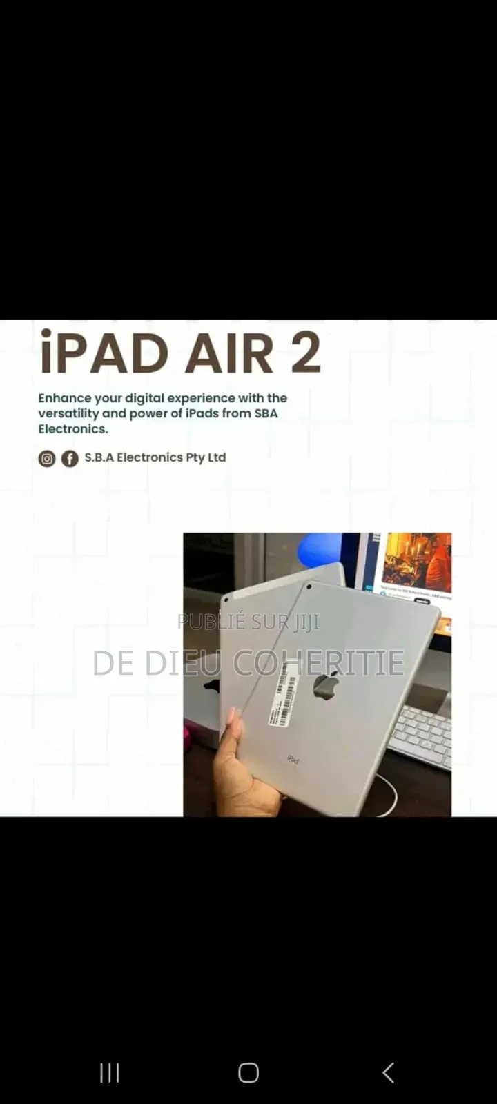 Apple iPad Air 2 64 GB Argenté