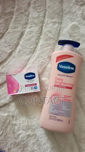 Lotion Vaseline Rose + Savon Livraison Gratuite