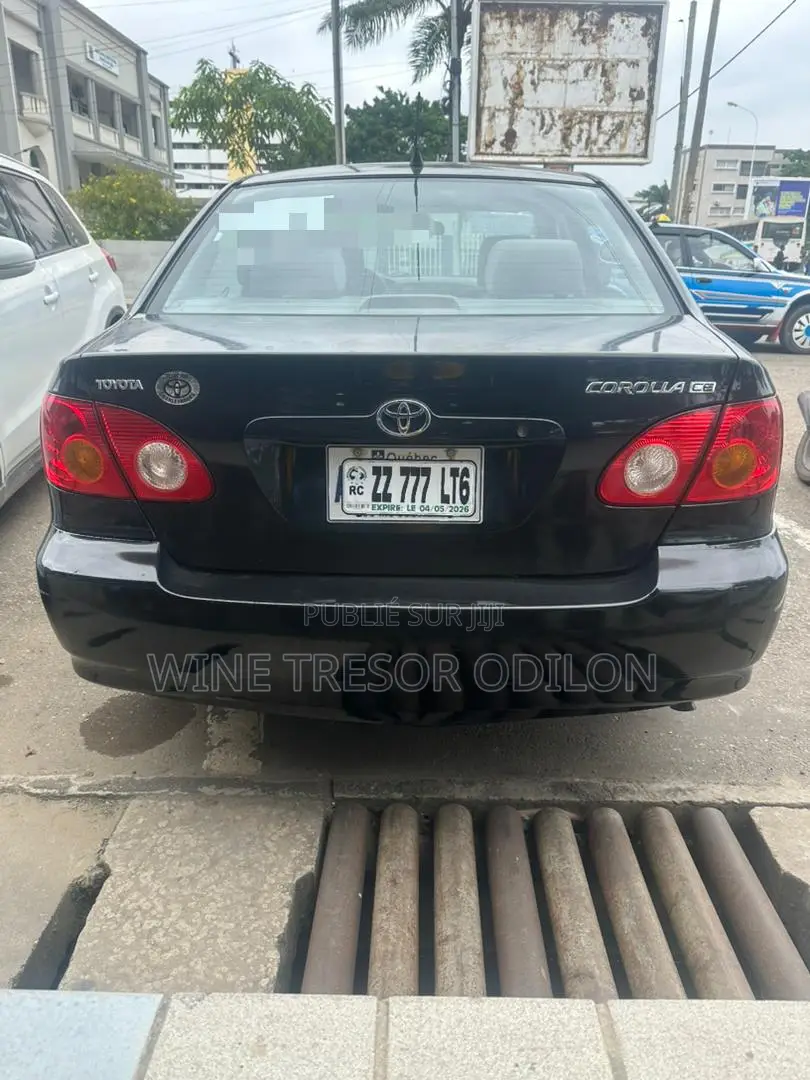 Toyota Corolla 1.4 2004 Noir