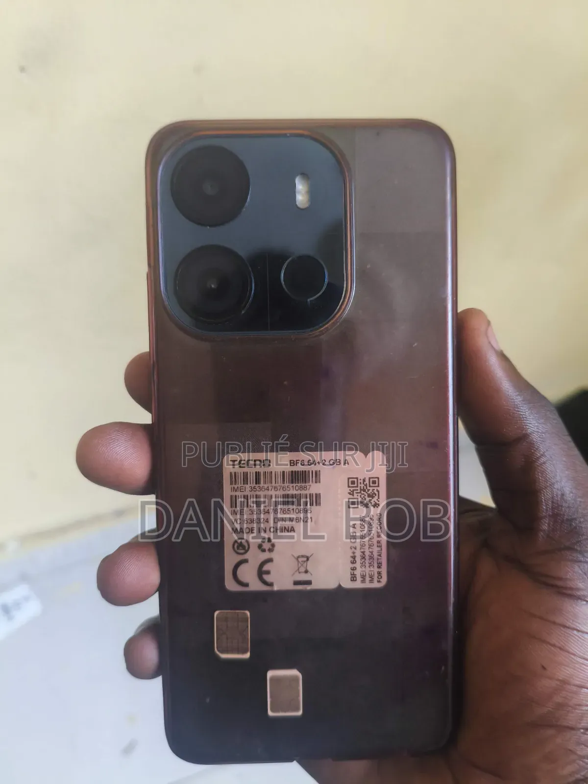 Tecno Pop 7 64 GB Bleu