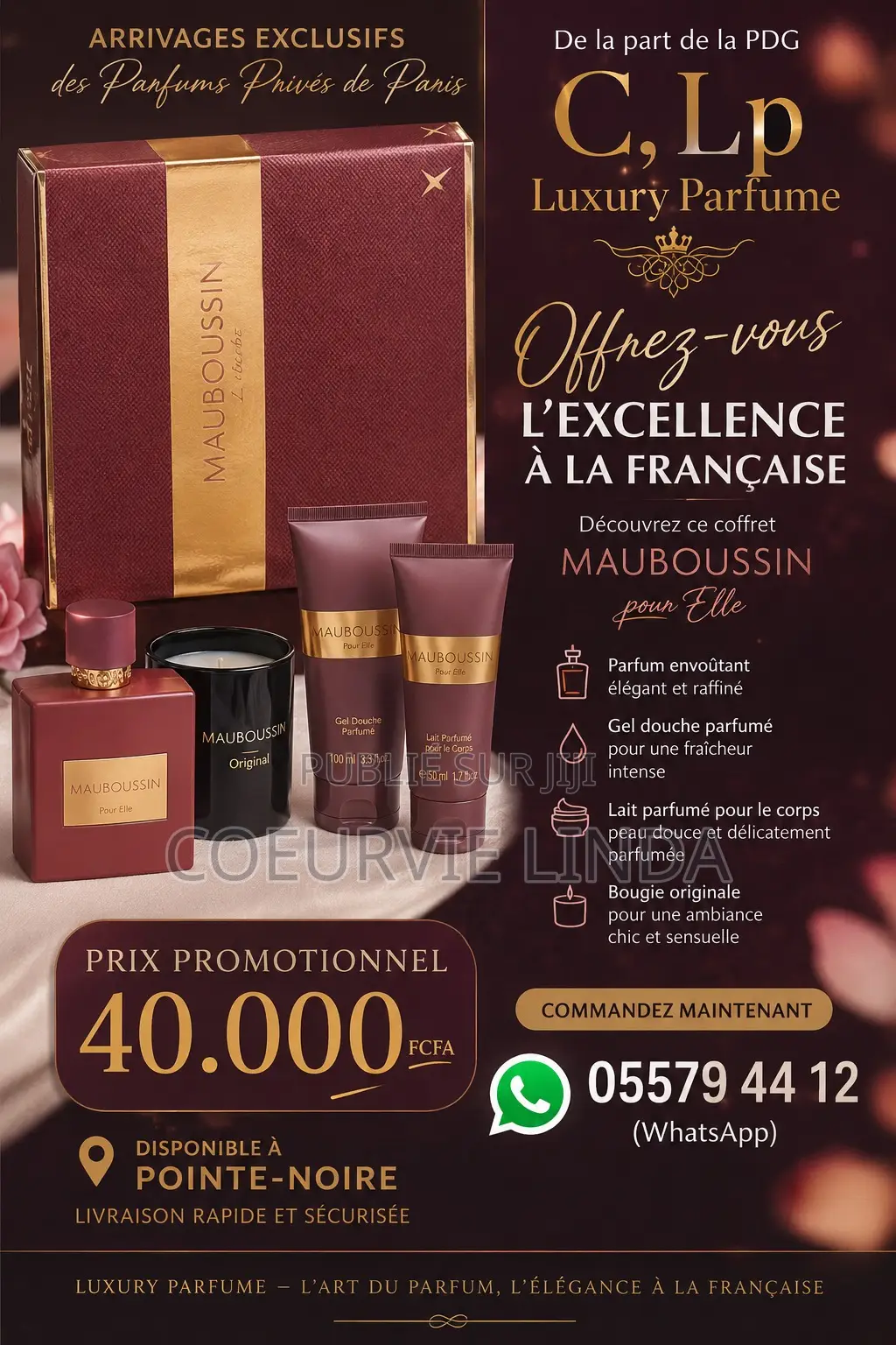 Parfums Coffret Mauboussin Pour Lui