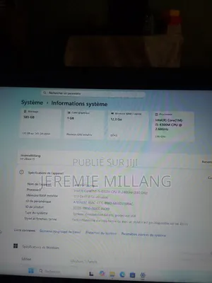 Nouveau HP ZBook 17 12GB Intel Core i5 HDD+SSD 640GB