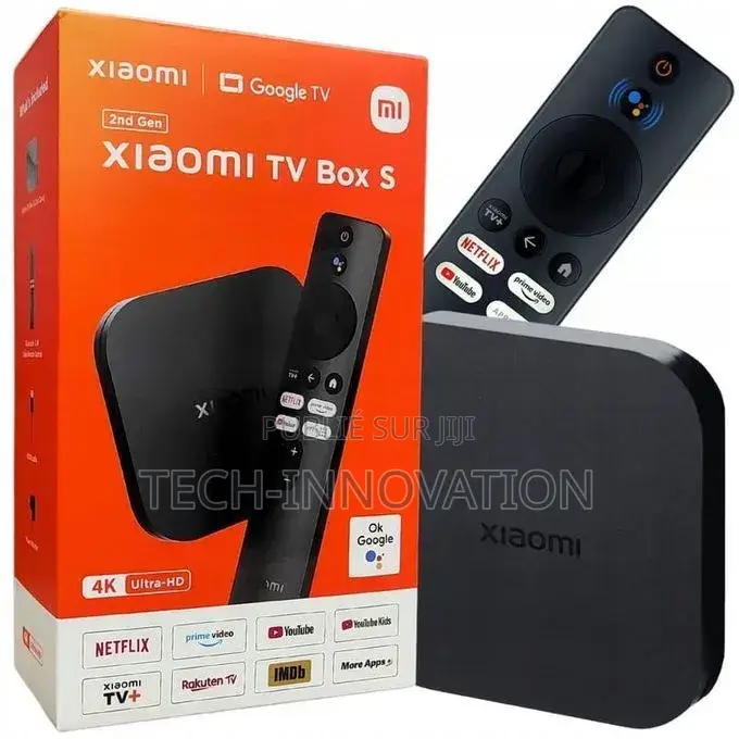 Nouveau Décodeur Xiaomi Tv Box S 2nd Gen