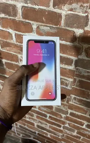 Nouveau Apple iPhone X 64 GB Noir
