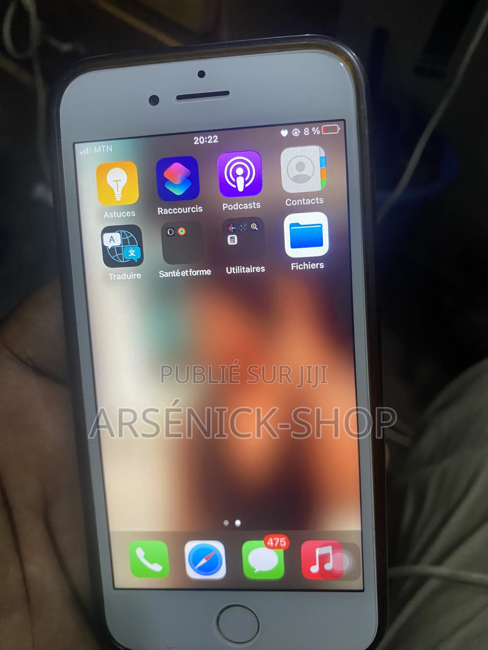 Apple iPhone 8 64 GB Blanc