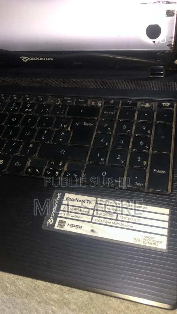 Packard Bell EasyNote TK87 3GB Intel Core 7 HDD 500GB