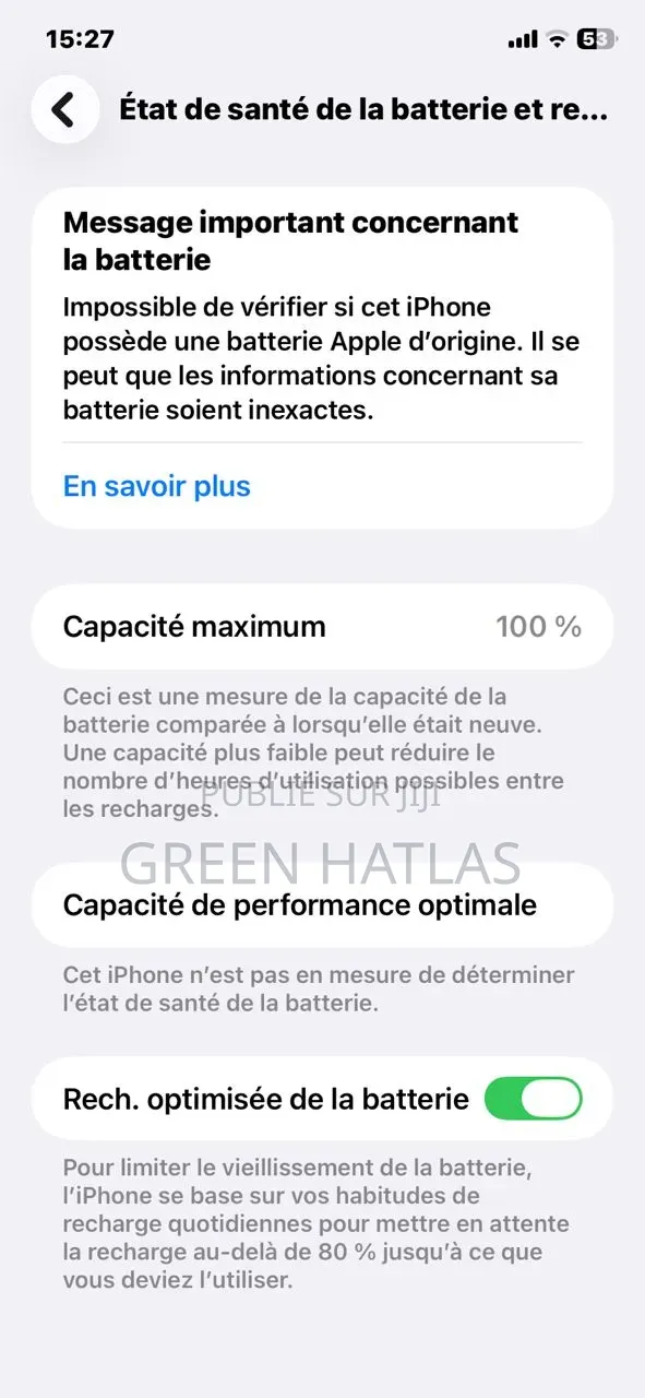 Apple iPhone 11 128 GB Noir
