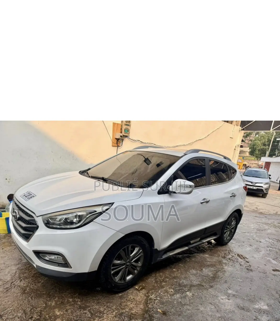 Hyundai Santa Fe 2014 Blanc