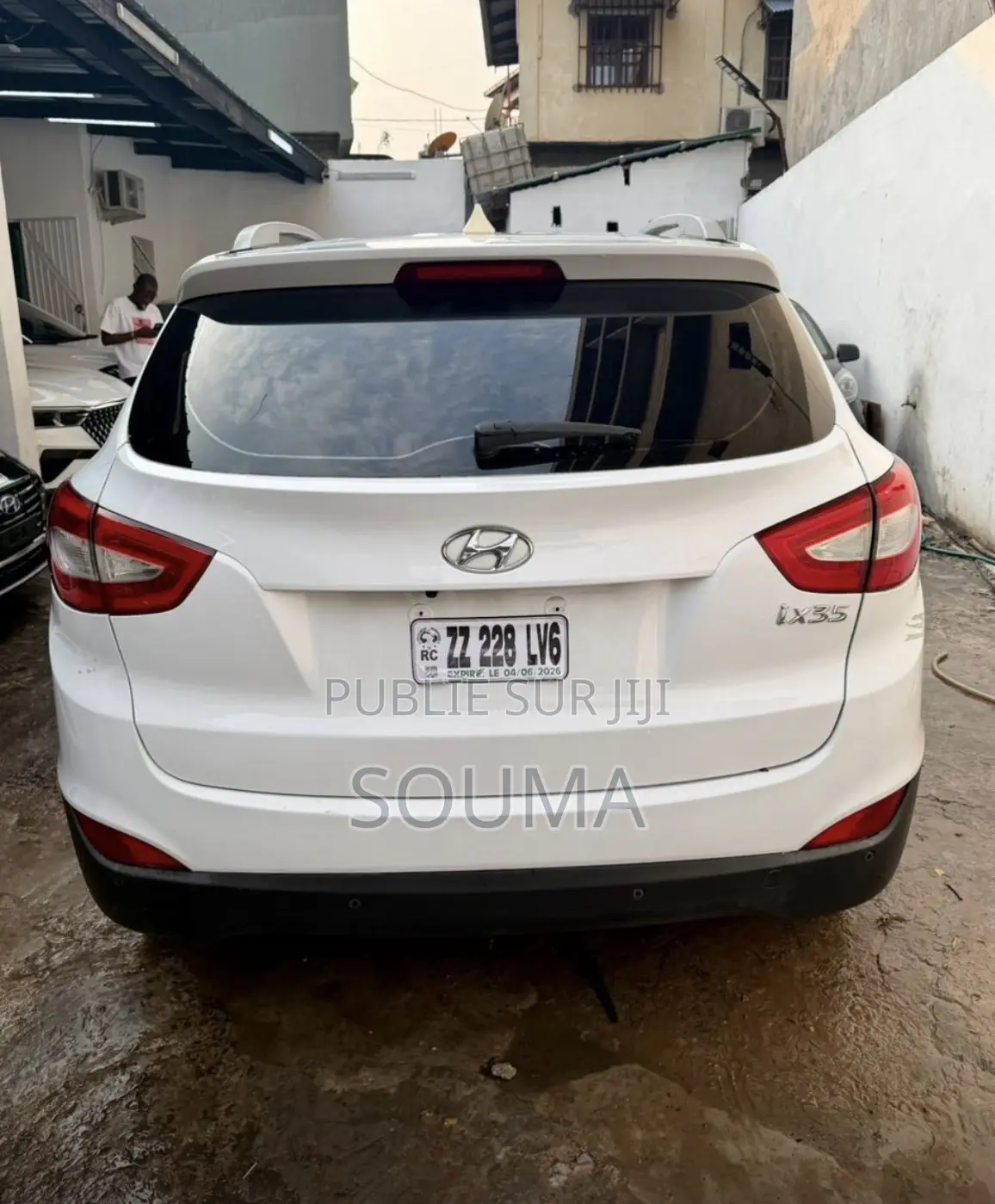 Hyundai Santa Fe 2014 Blanc