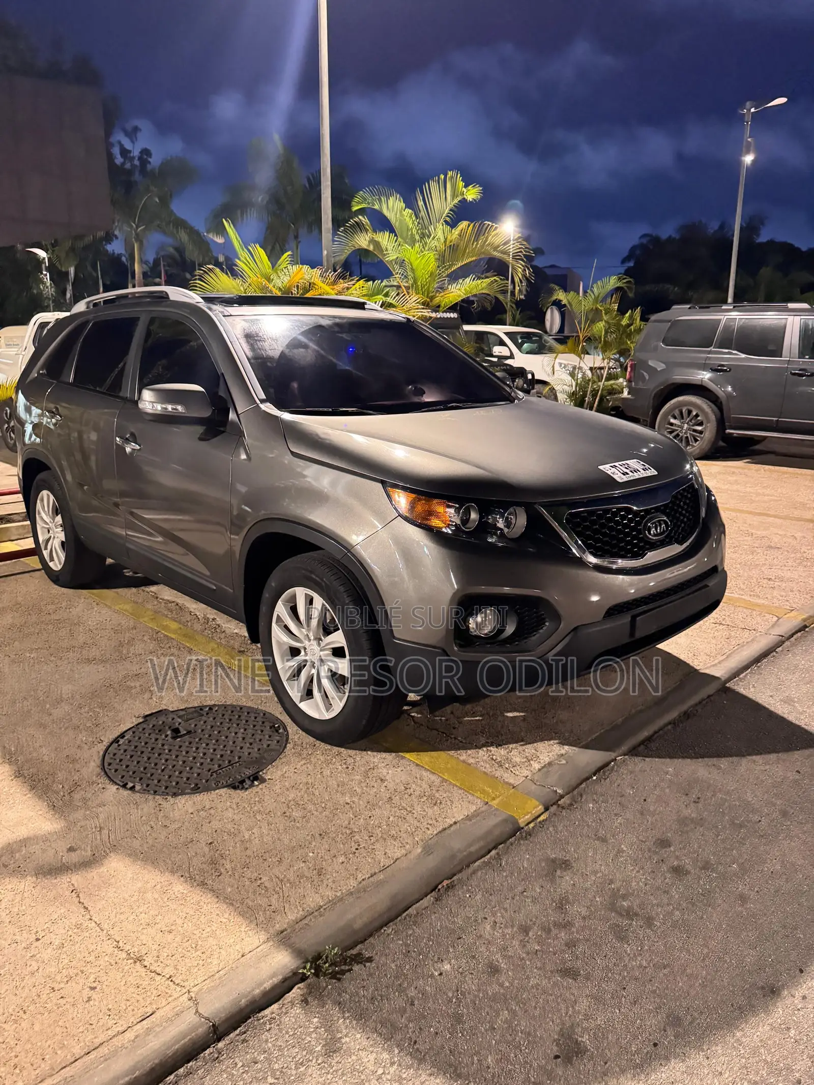 Kia Sorento EX 2012 Gris