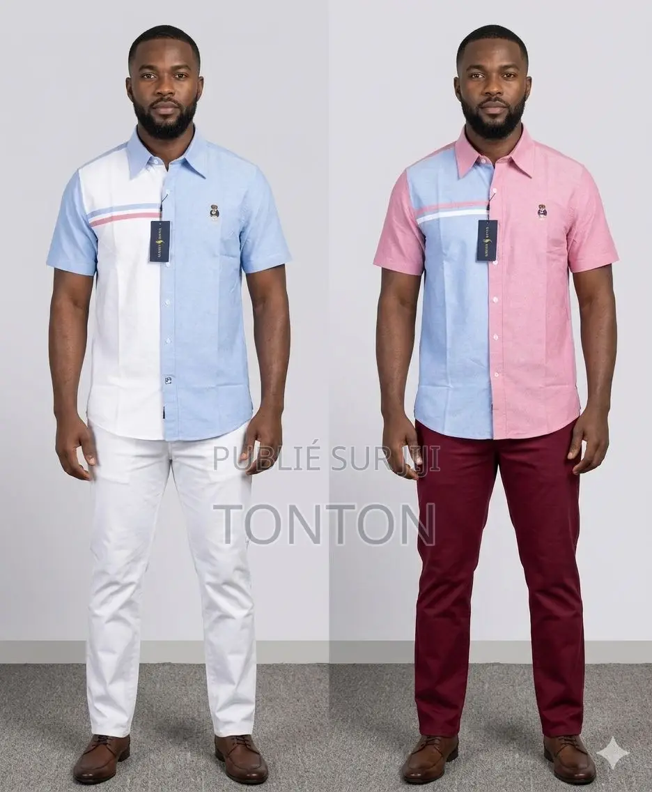 Ensemble Chemise Et Pantalon Kaki