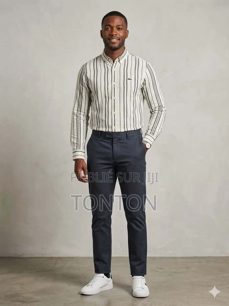 Ensemble Chemise Et Pantalon Kaki