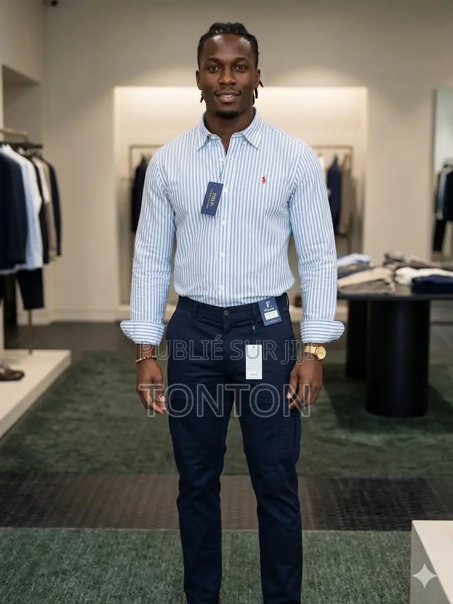 Ensemble Chemise Et Pantalon Kaki