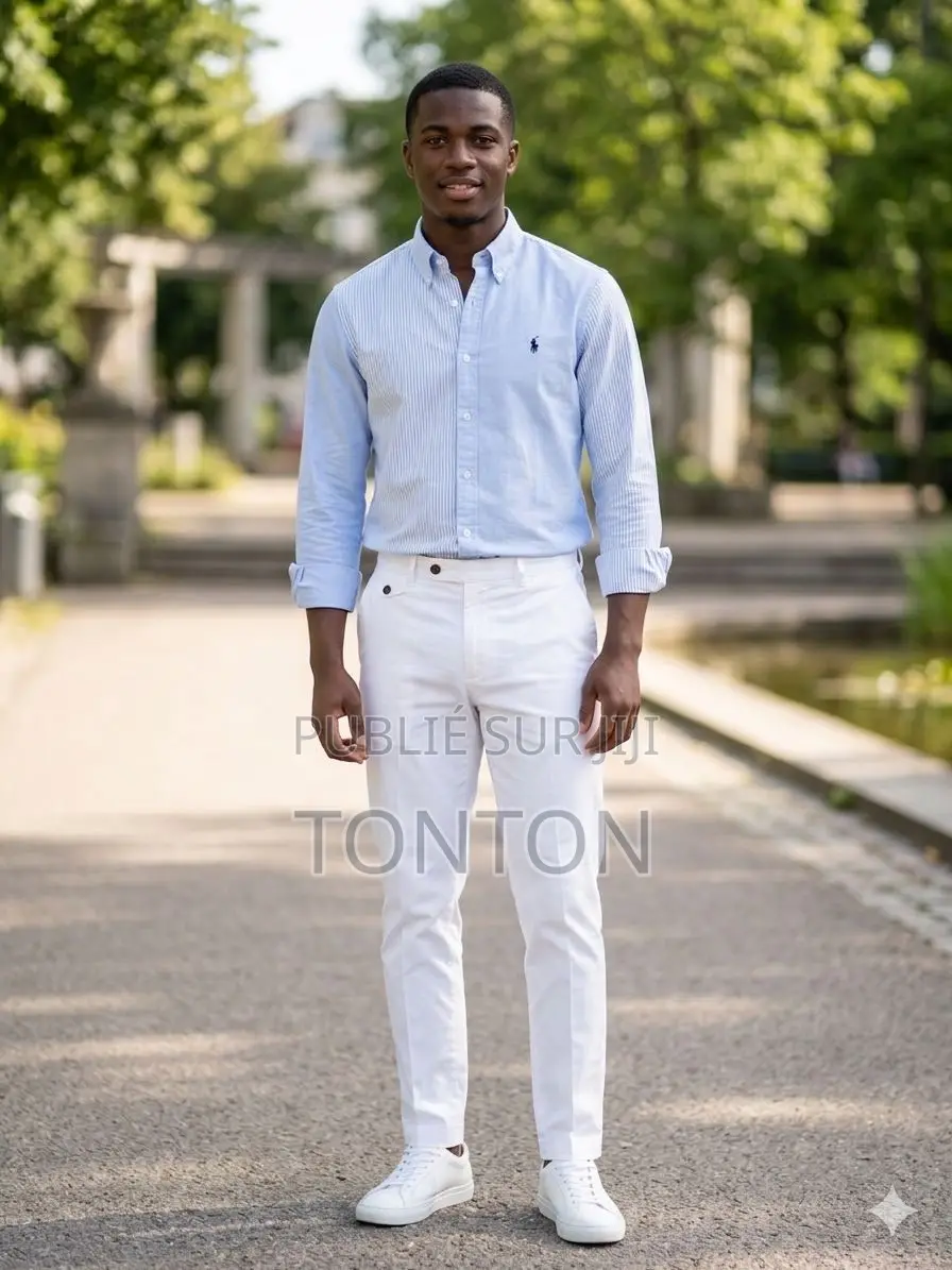 Ensemble Chemise Et Pantalon Kaki