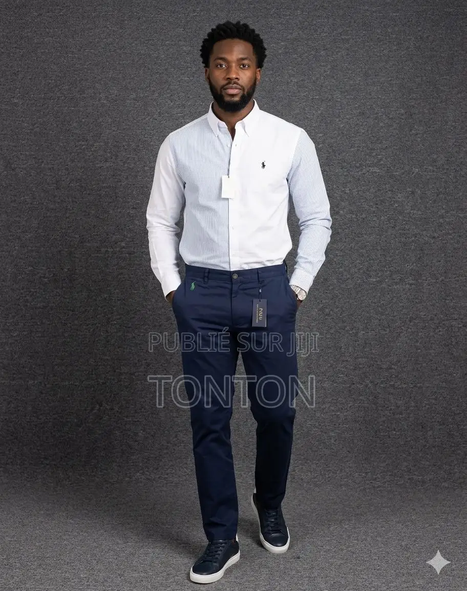 Ensemble Chemise Et Pantalon Kaki