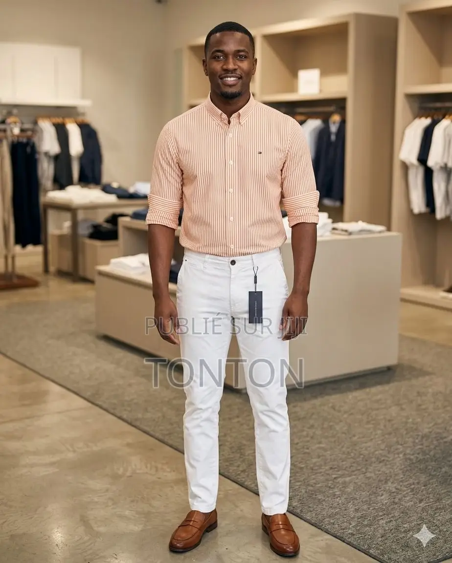 Ensemble Chemise Et Pantalon Kaki