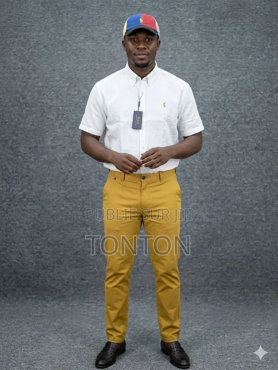 Ensemble Chemise Et Pantalon Kaki