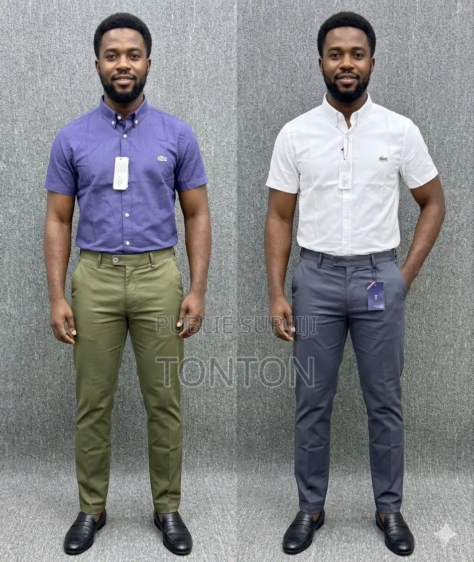 Ensemble Chemise Et Pantalon Kaki