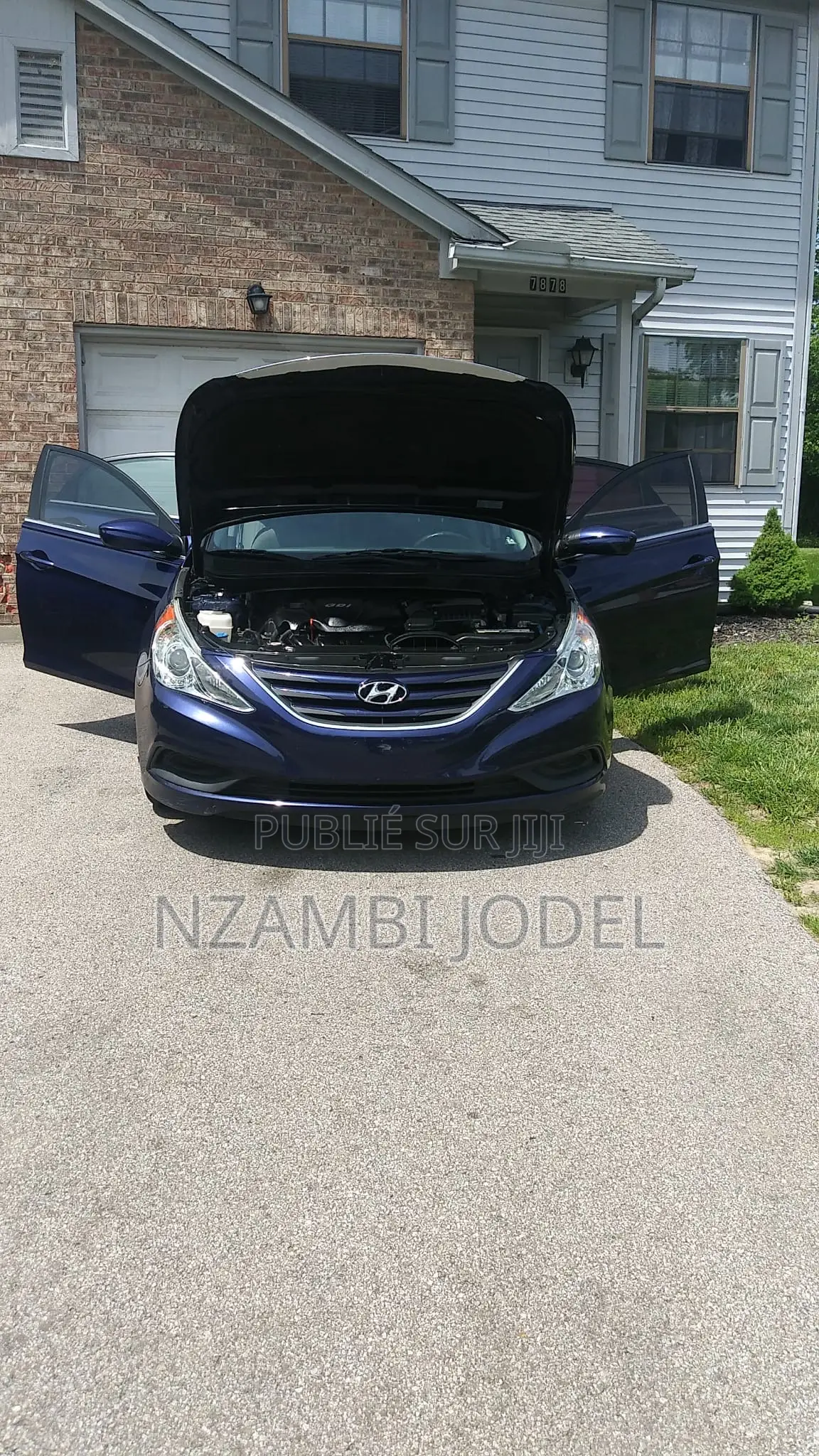 Hyundai Sonata SE Sedan FWD (3.3L 6cyl 5A) 2010 Bleu