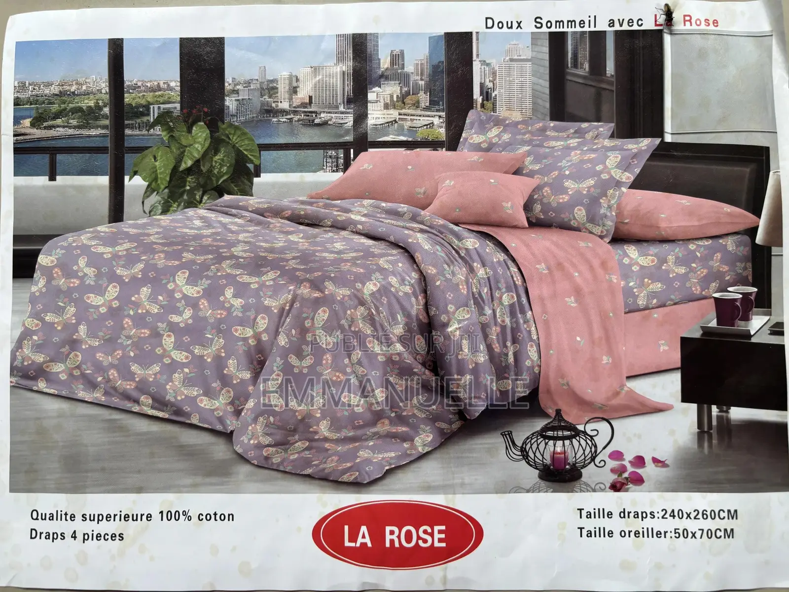 Draps 100% Coton À Vendre