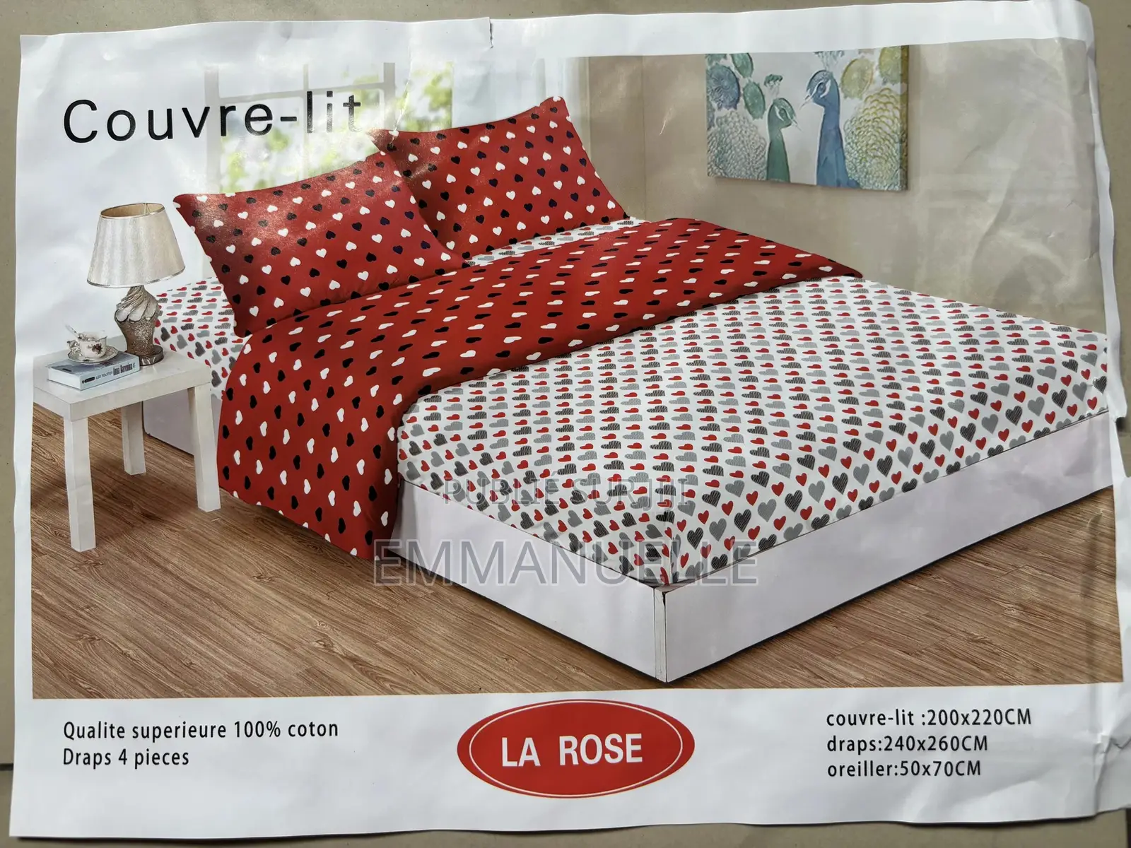 Vente De Draps 100% Coton