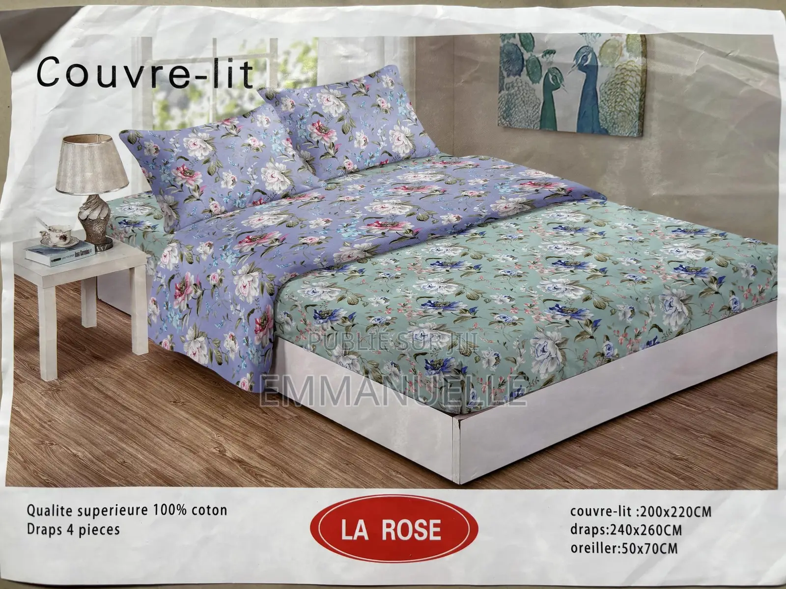 Vente De Draps 100% Coton