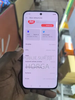 Nouveau Itel S26 Ultra 256 GB Bleu