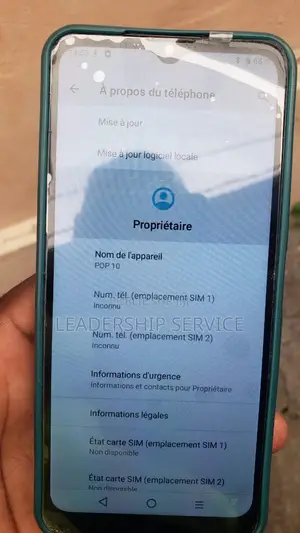 Tecno Pop 10 128 GB Noir