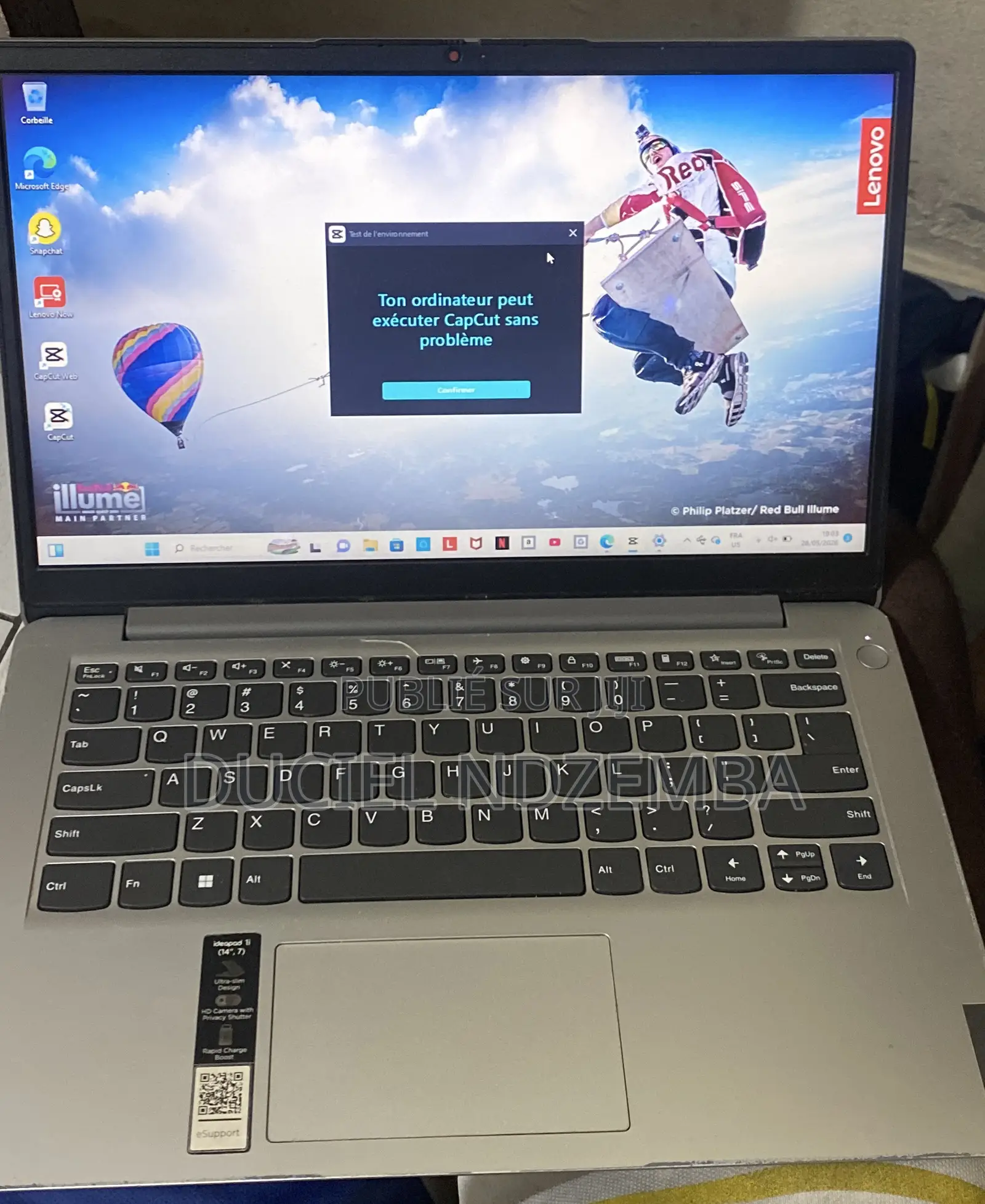 Ordinateur portable Lenovo Autre 4GB Intel Celeron SSD 60GB