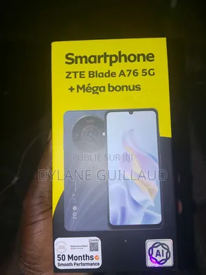 ZTE Blade A76 5G 128 GB Noir