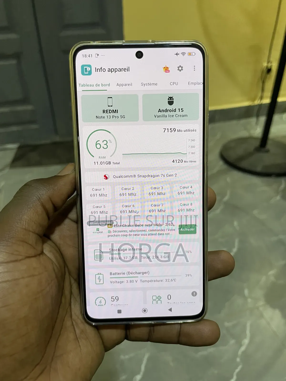 Nouveau Xiaomi Redmi Note 13 Pro 5G 256 GB Violet