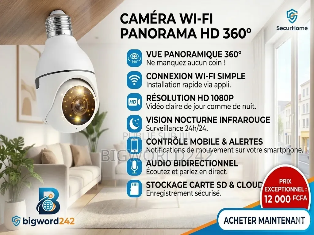 Wifi Caméra Panorama