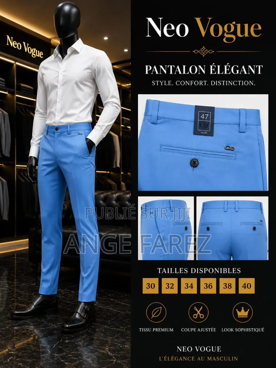 Pantalon Kaki