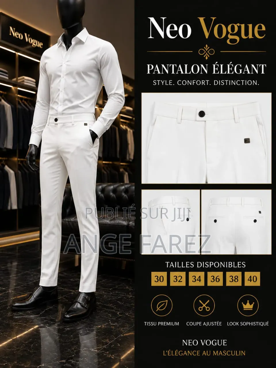 Pantalon Kaki