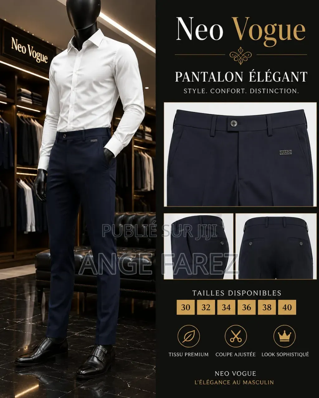Pantalon Kaki