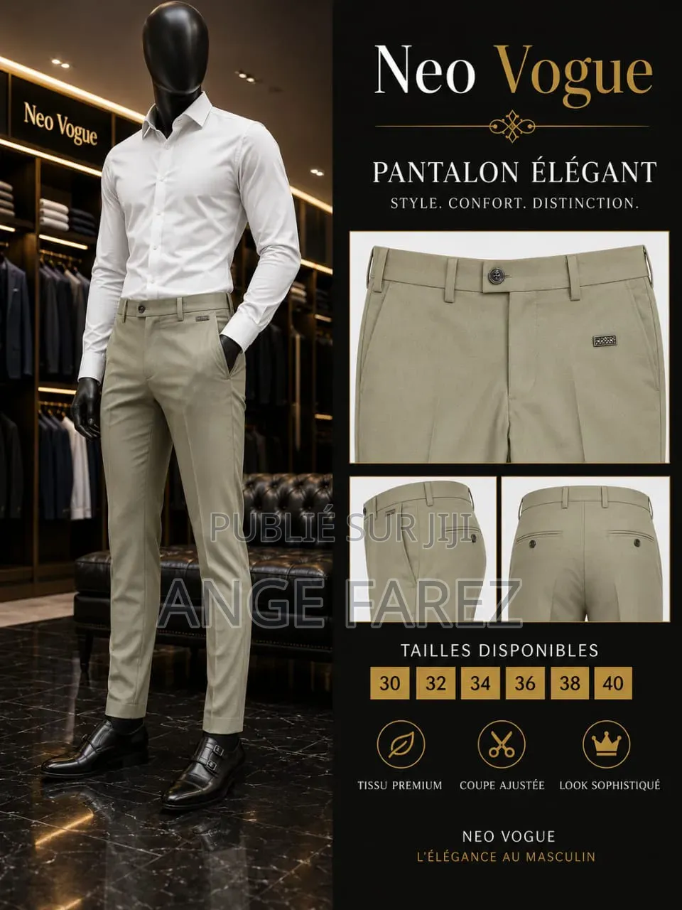 Pantalon Kaki