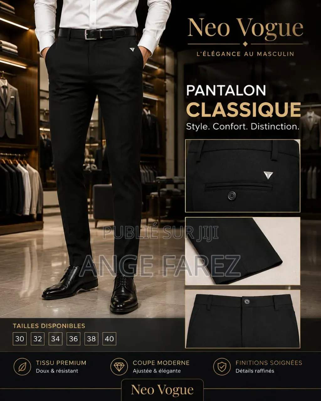 Pantalon Kaki