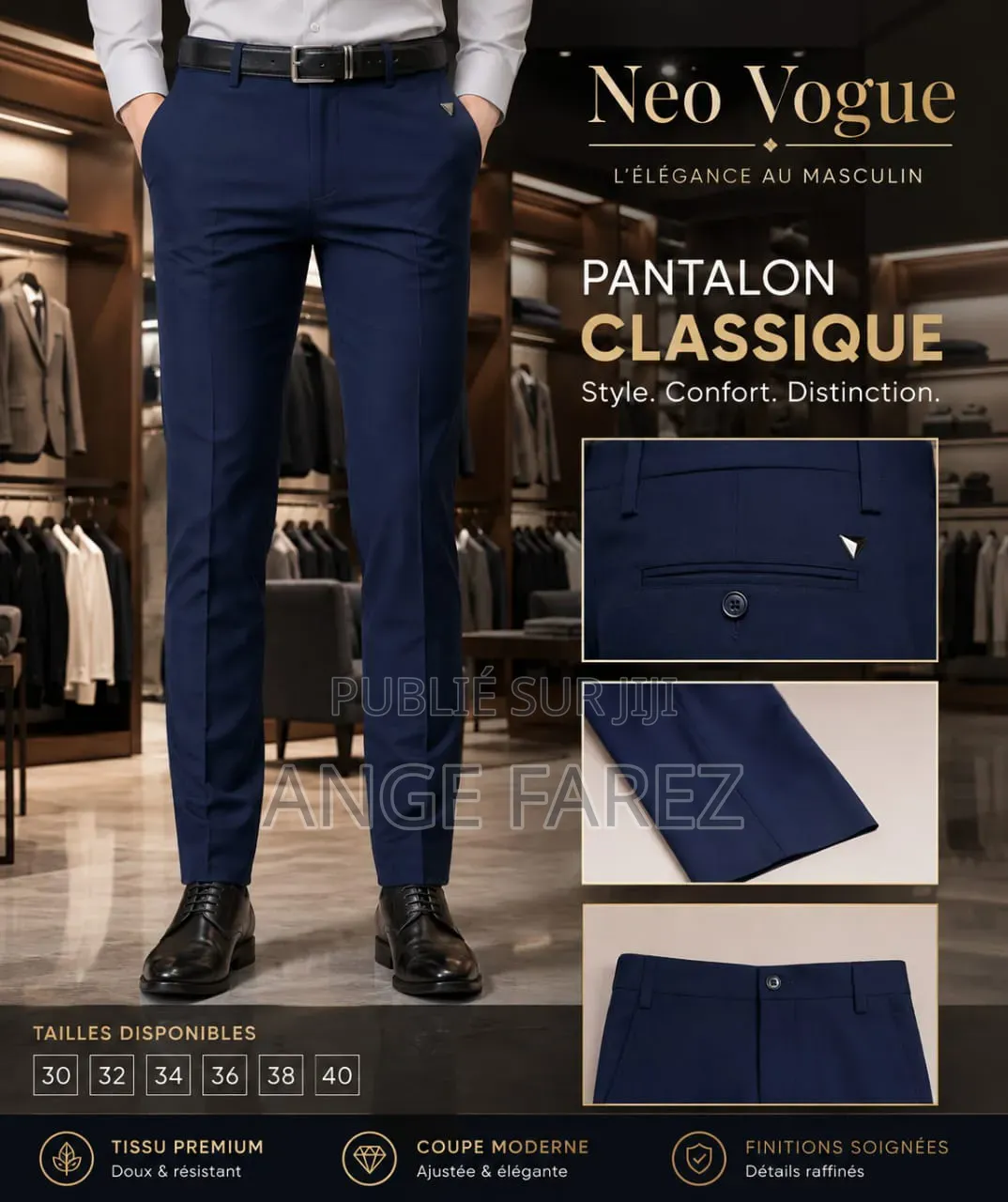 Pantalon Kaki