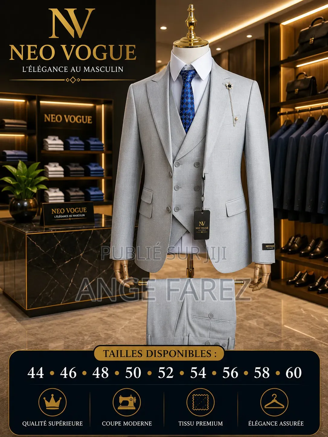 Veste 3 Pièces