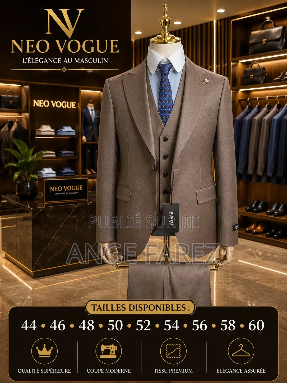 Veste 3 Pièces