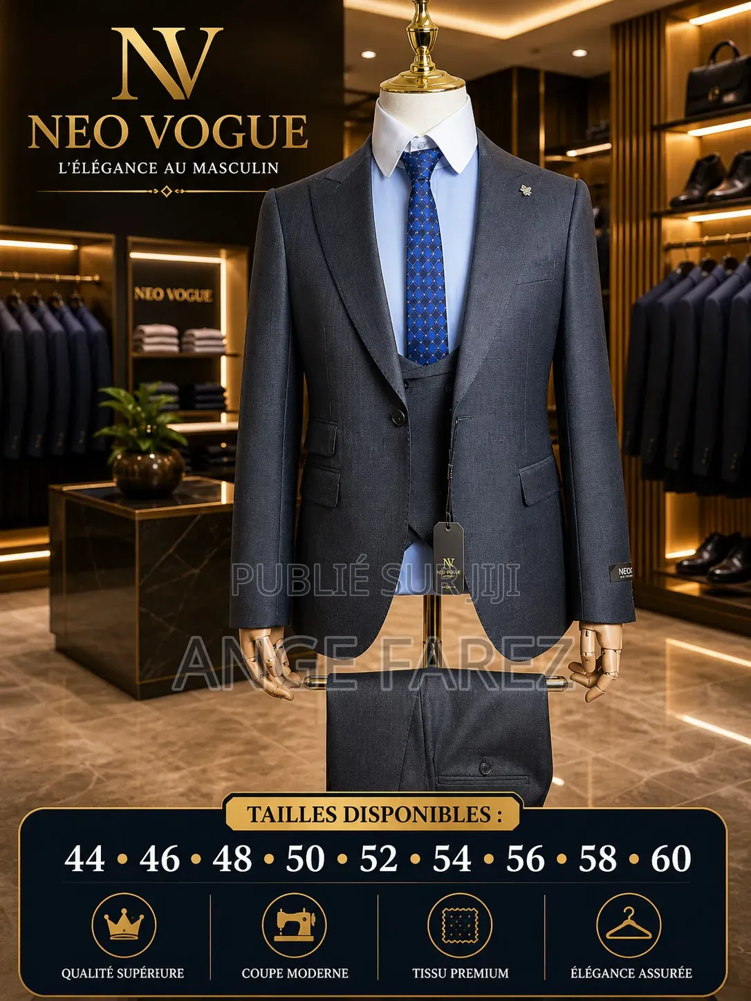 Veste 3 Pièces