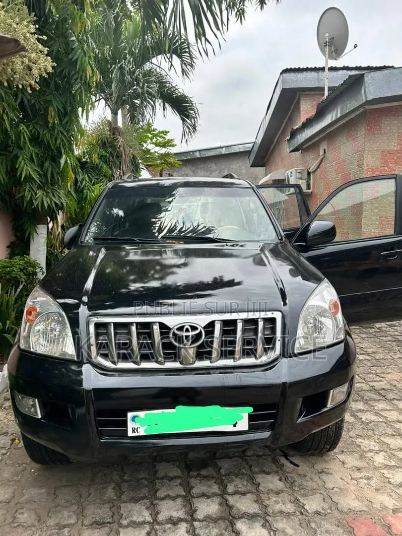Toyota Land Cruiser Prado 2018 Noir