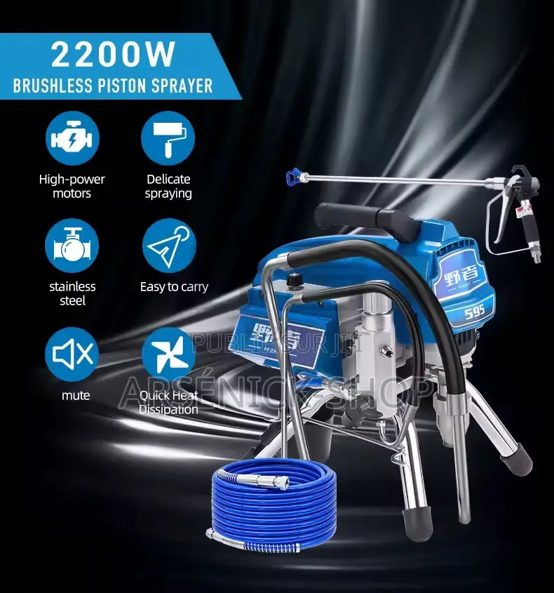Pulvérisateurs De Peinture Airless Yezhe 490 Professionnel