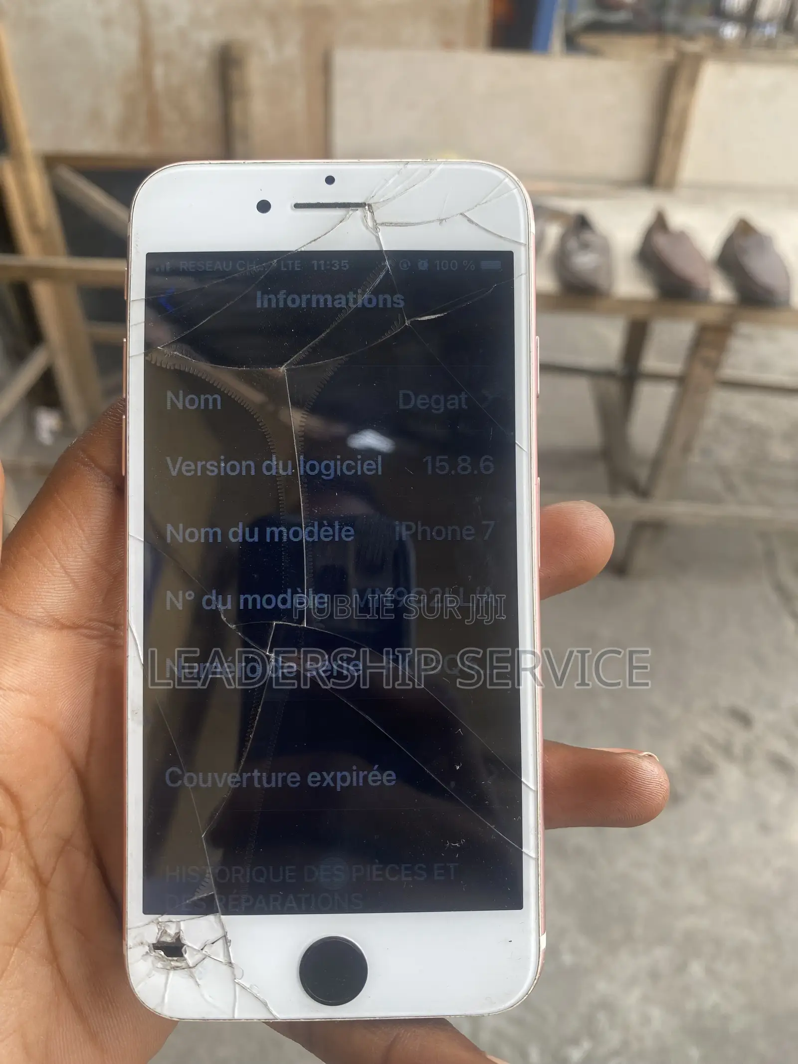 Apple iPhone 7 32 GB Argenté
