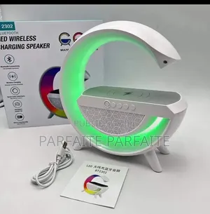 Speaker Bluetooth, Charge Téléphone, Radio, Veilleuse Led