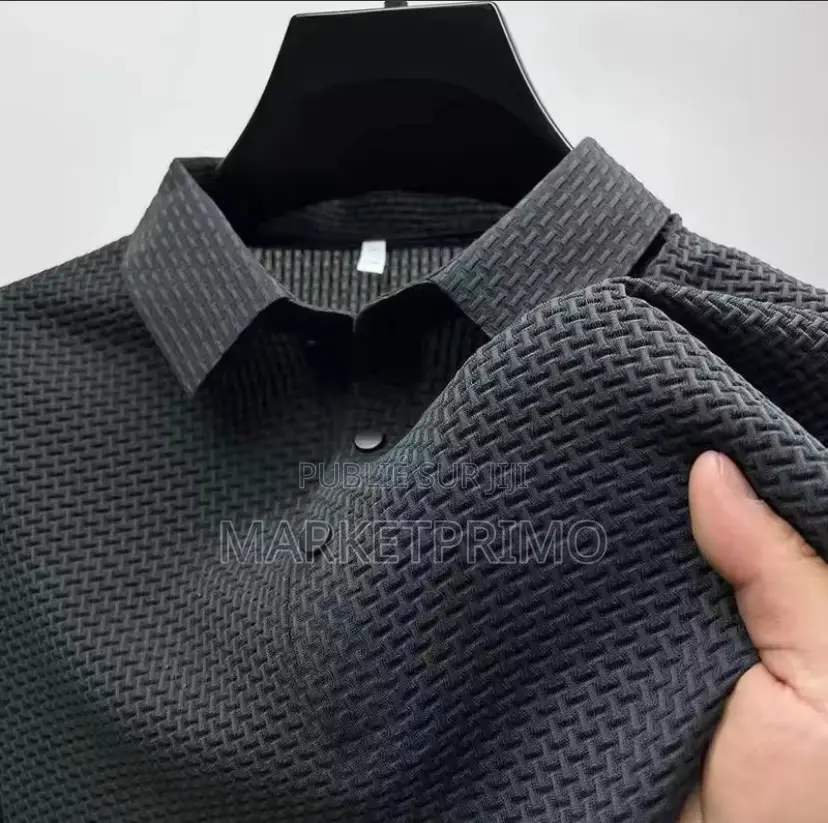 Nouveau Polo Homme Décontracté Chic À Manches Courtes
