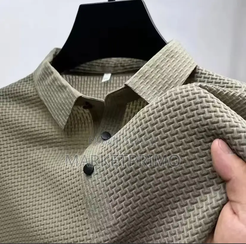 Nouveau Polo Homme Décontracté Chic À Manches Courtes