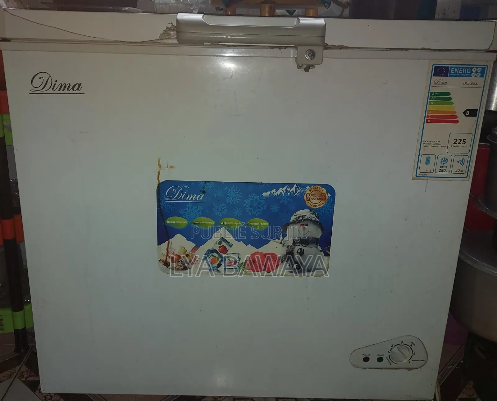 Congélateur À Vendre Marque Dima 280l, À Vendre en État !