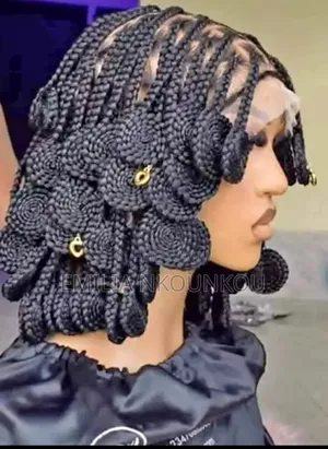 Perruque Tresse Disponible en Toutes Les Couleurs