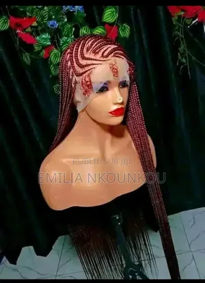 Perruque Tresse Disponible en Toutes Les Couleurs